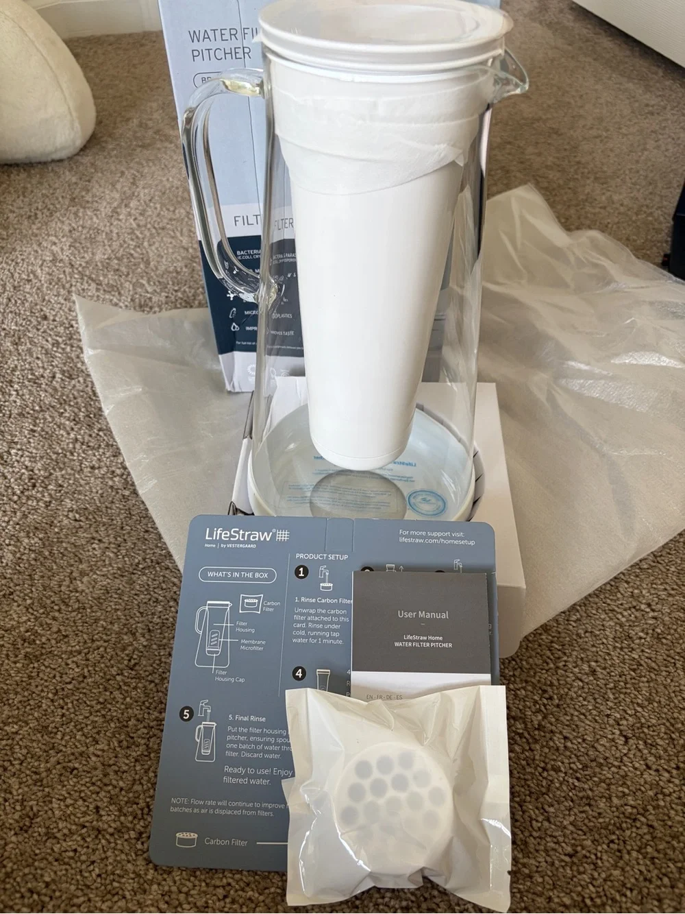 Lifestraw pitcher style
